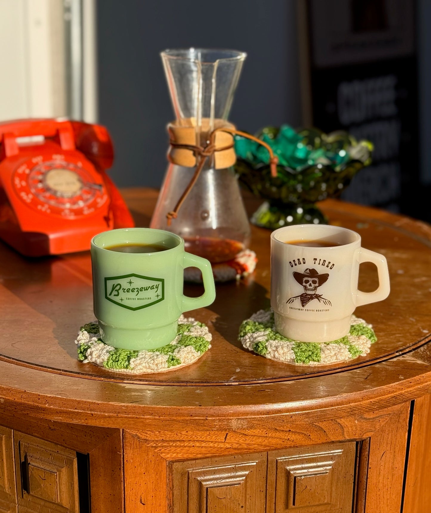 Jade Glass Mug - 8 oz.