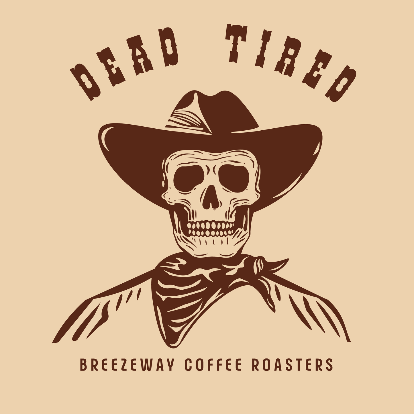 Retro 'Dead Tired" Campfire Mug