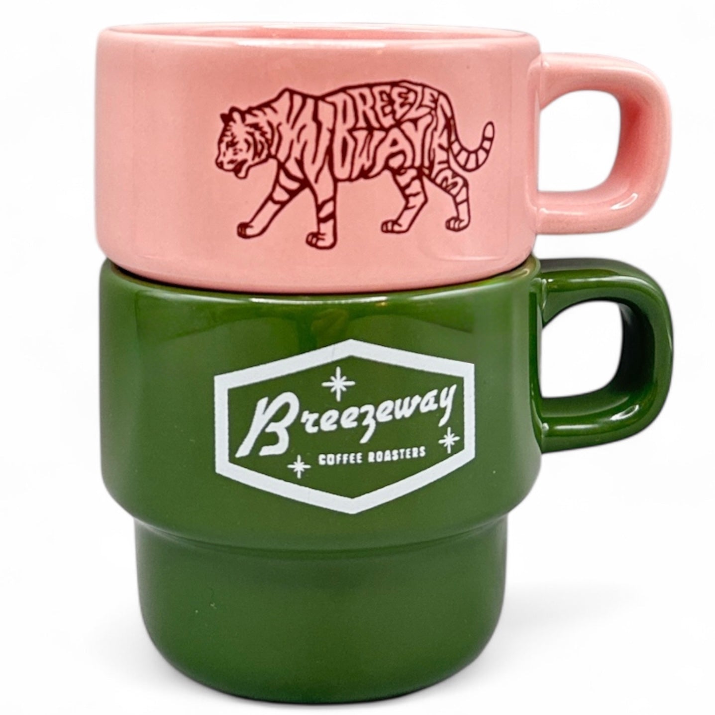 Stackable Ceramic Coffee Mug - 10 oz.