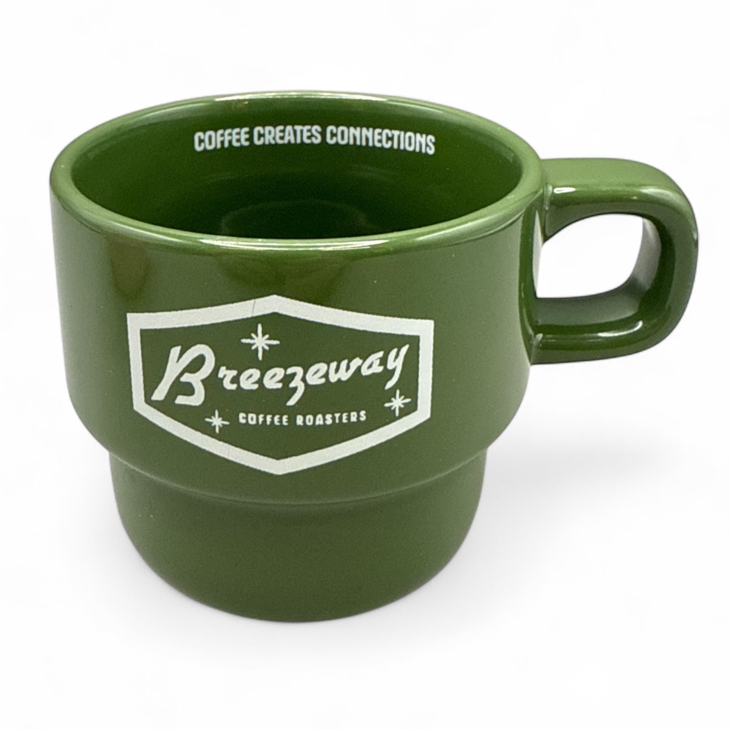 Stackable Ceramic Coffee Mug - 10 oz.