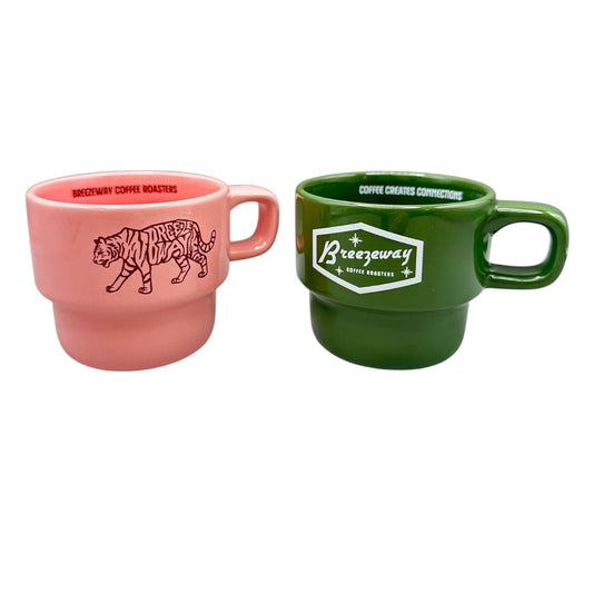 Stackable Ceramic Coffee Mug - 10 oz.