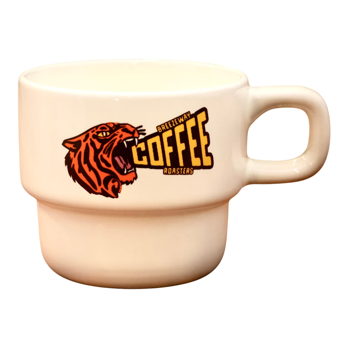 Stackable Ceramic Coffee Mug - 10 oz.