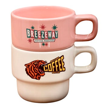 Stackable Ceramic Coffee Mug - 10 oz.